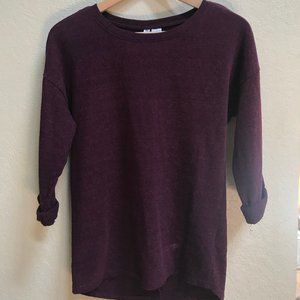 H&M (Divided) Burgundy Sweater